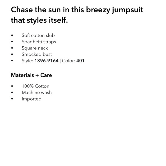 NWT AEO sunchaser knit babydoll jumpsuit - Picture 6 of 11